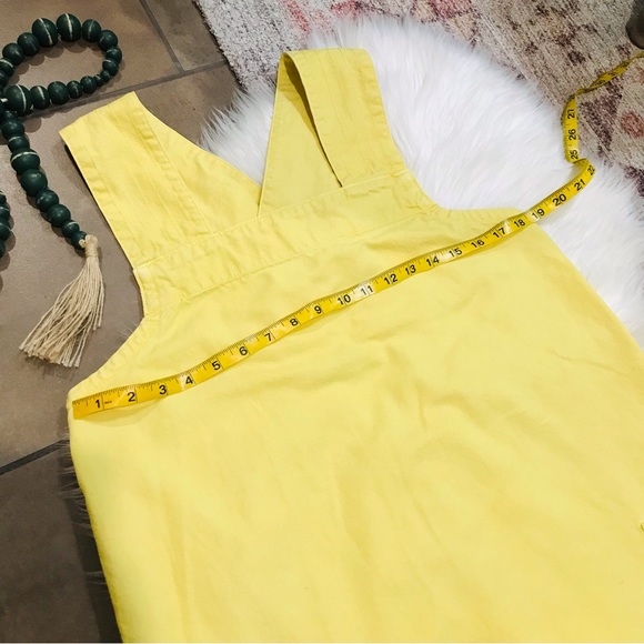 Everlane Cross Back Apron Mini Dress Sz M - Picture 9 of 12